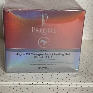 Prédiré Paris Argan Oil Collagen Facial Peeling Gel - Silver and Orange